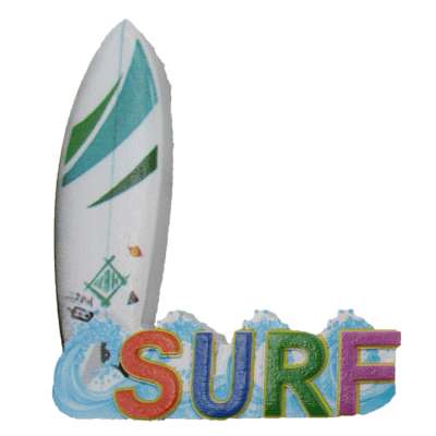 Promotional resin refrigerator souvenir 3d magnet letters